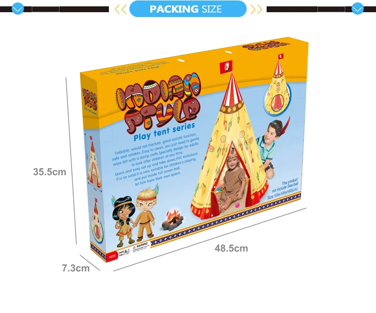 Indian tents tipi kids teepee tent for children