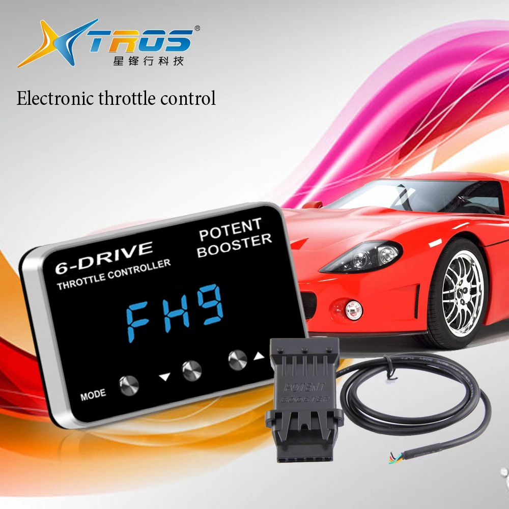 Shenzhen TROS potent booster 515 wholesale auto parts proton gen 2 throttle controller for Prado Corolla,Mazda 3,Hyundai i30