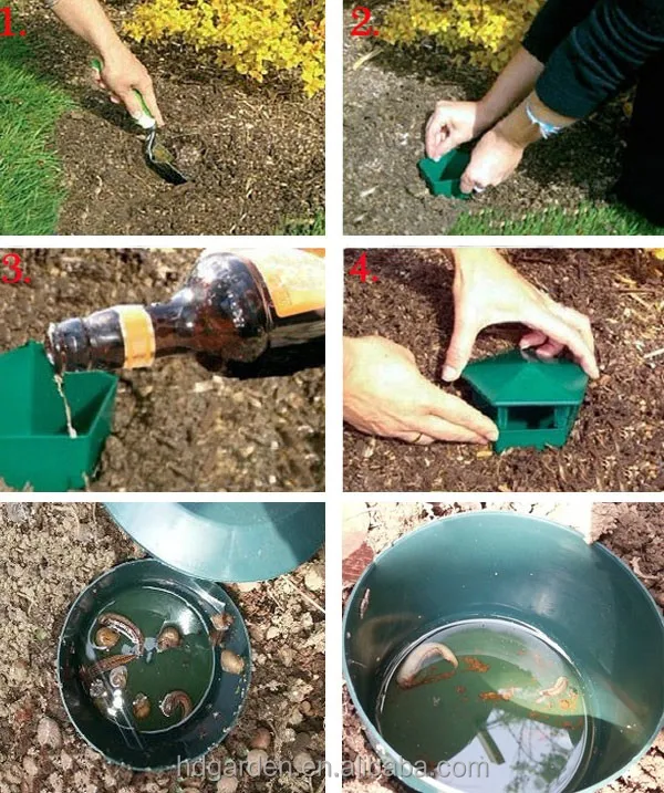 Clearance Slug and Snail Trap Catch Slugs Snails Garden Environmentally Friendly