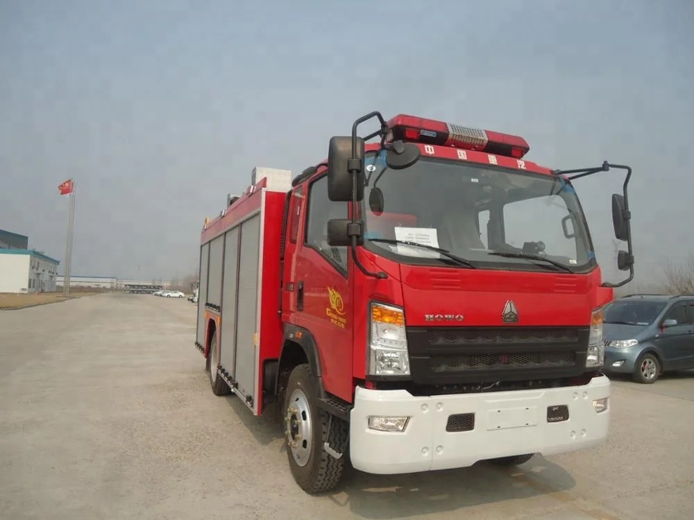 Sinotruk light fire fighting truck for emergency rescue