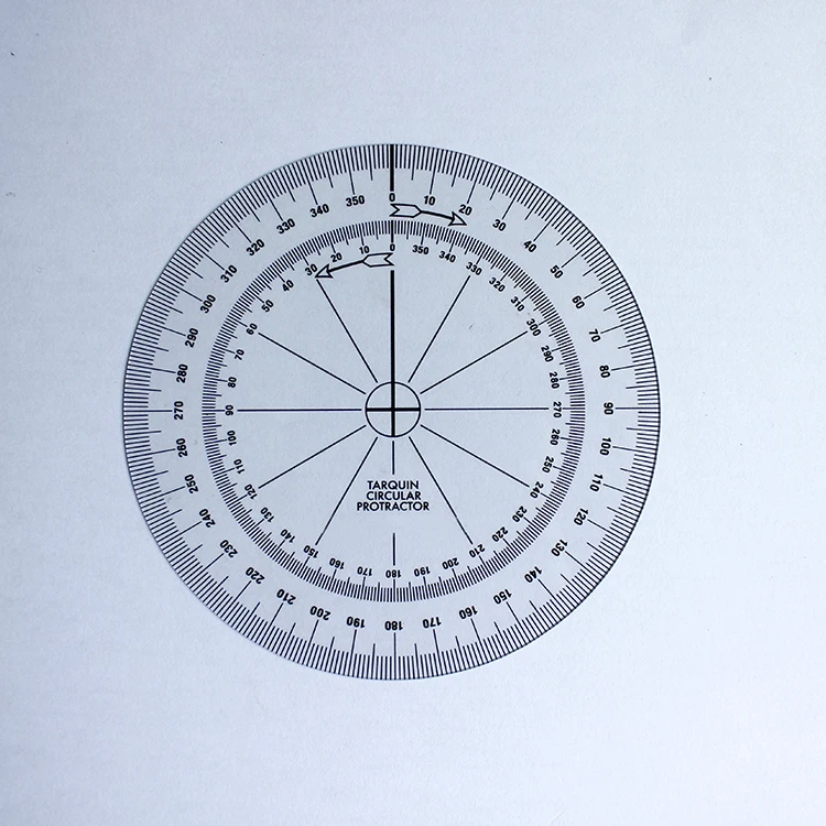 TPR9 360 degree protractors