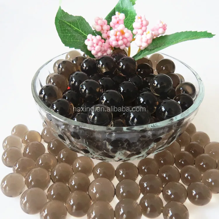 Top quality eco-friendly nontoxic crystal soil mud round magic water beads water gel beads