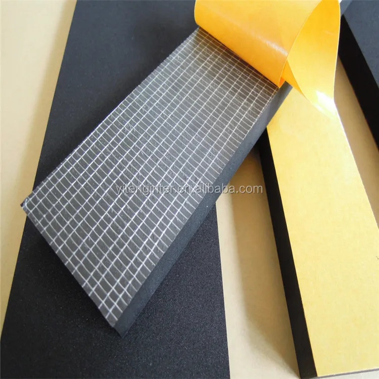 Cutting 1mm 2mm 3mm 4mm...52mm EVA Foam Rubber Strip with Different Tapes