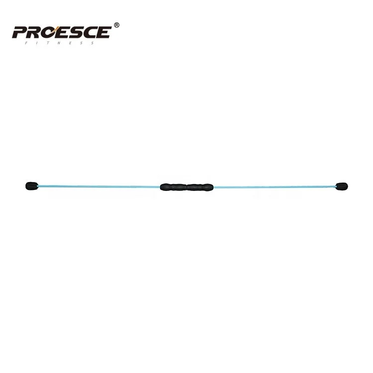 160cm Fitness Body Bar Swing Stick Multi Color Glassfiber Aerobic Flex Bar