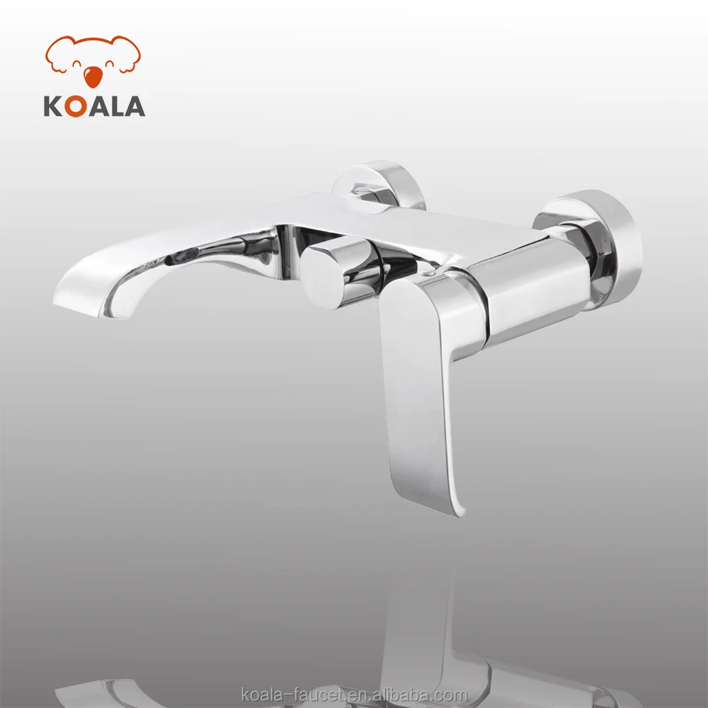 Дешевые открытый сантехники осадков spa поверхностного монтажа части клапана одной ручкой upc смеситель для душа