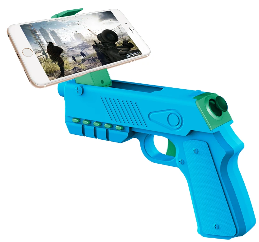 wireless shooting 3D toy Virtual Reality controller joystick AR VR game gun for mobile phone