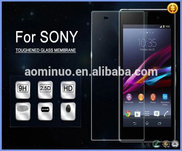 Screen Protector for Sony Xperia z,Tempered Glass Screen Protector for Sony Xperia z