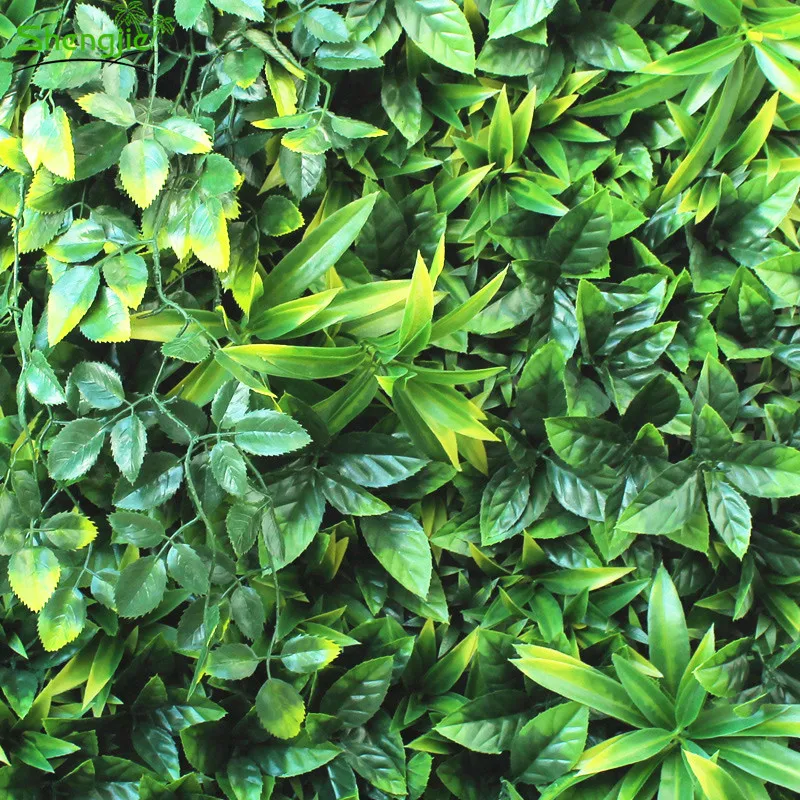 New design officer indoor artificial vertical grass wall hedge panel
