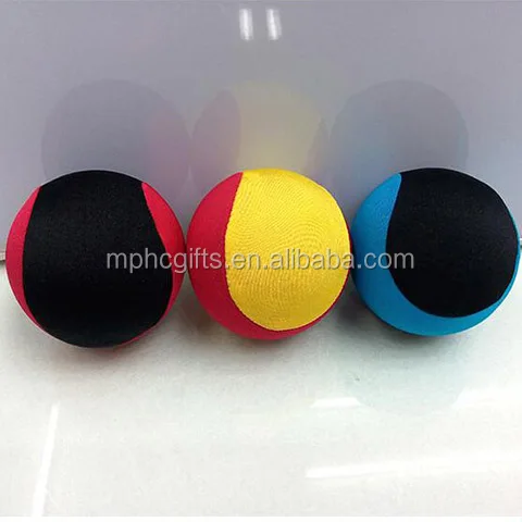 Hot Sell High Bounce Fabric Wrapped TPR Stress Ball Power ball Skimming Water Bounce Ball