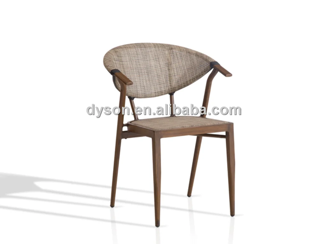 
High quality outdoor garden set balcony chair hand made aluminium rattan furniture 