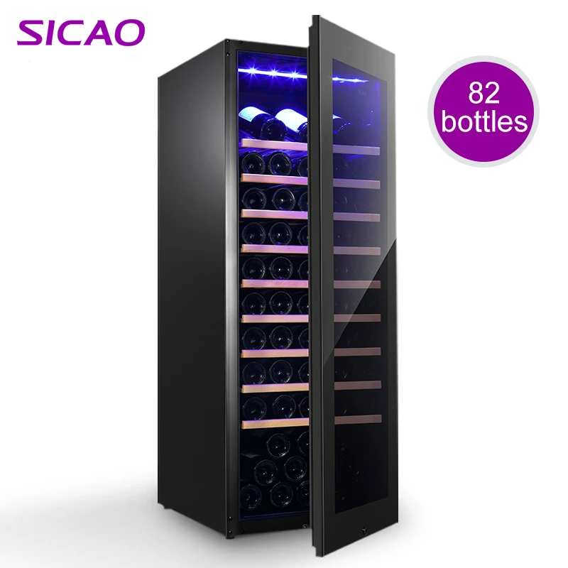 
Дубай высокий металлический 220v термостат bacardi оптовая продажа 72 бутылки полнолуние цена виски охладителя шкафа из полиуретановой кожи sicao винный холодильник 