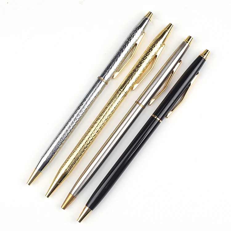 Factory direct import advertising pen promotional silver pen