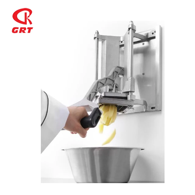 GRT-HVC02 новый дизайн алюминиевого сплава Heavy Duty картофеля фри резак с всасывающаяся ножка