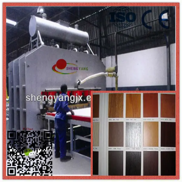 одной стороны гидравлический пресс линия ламинирования