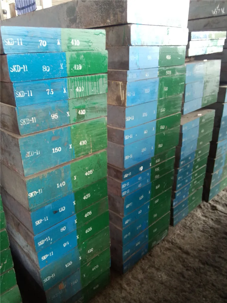 material Cr12MoV  SKD11 tool steel flat bar 1.2379 steel