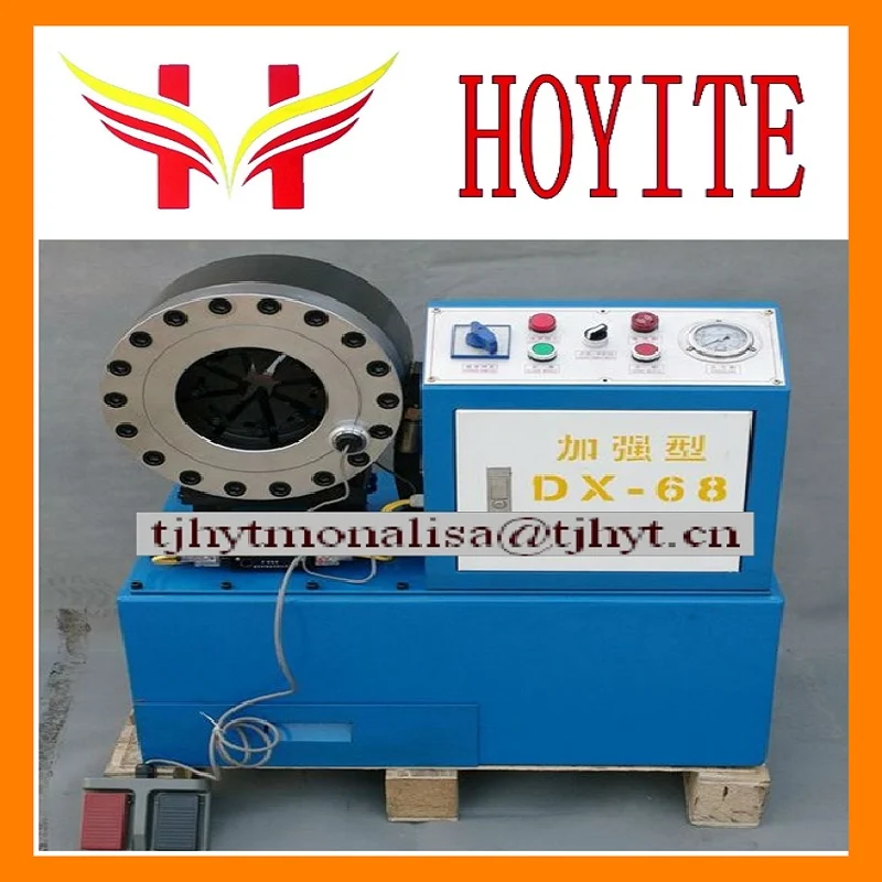 hyt68 дешевые гидравлического шланга гофрируя машина