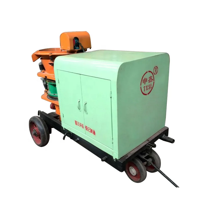 after-sales service provided mini wet and dry mix shotcrete machine for sale