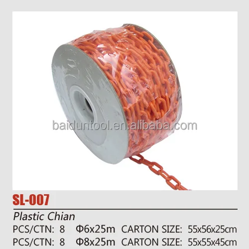 6mm 8mm plastic chain chains for gutters