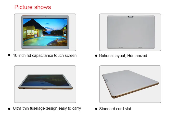 
China OEM LOGO Brand Android 8.0 touch tablet 10 inch 4gb ram smart tablet pc Factory Supply 