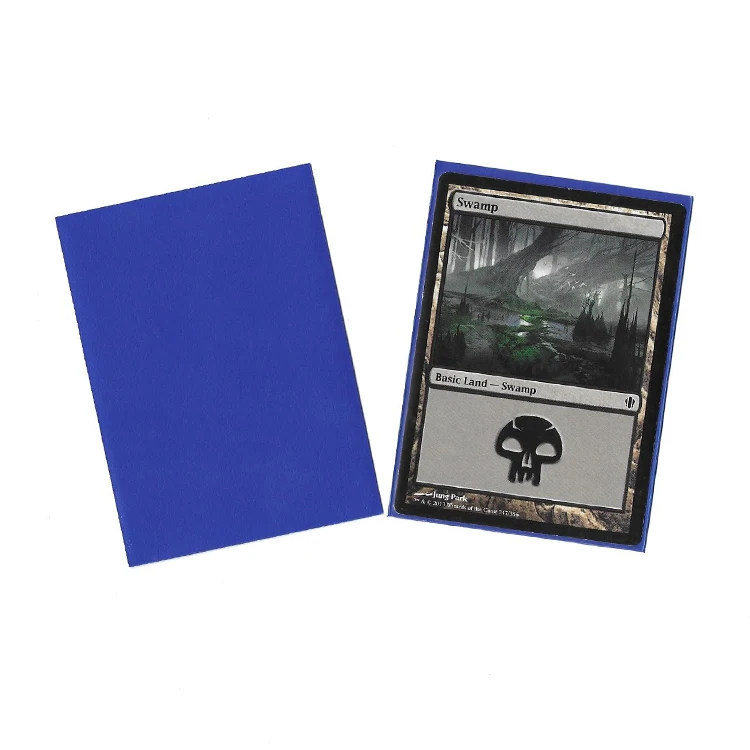 Hot Sales 600counts MTG Size 66X91mm  Premium Black Matte card sleeves