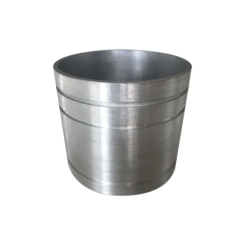 Decorative aluminum pipe fitting end cap