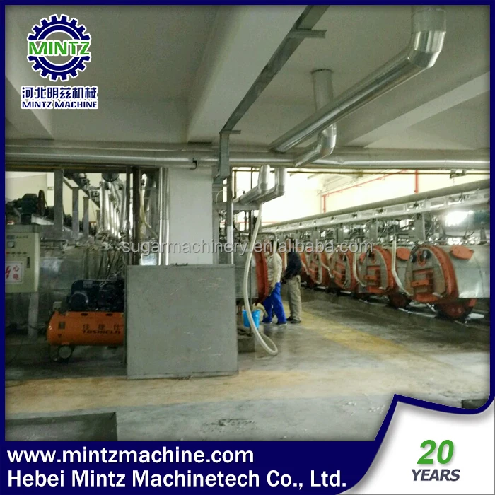 
China supply manufacturer refinery white sugar machine with competitive price 
