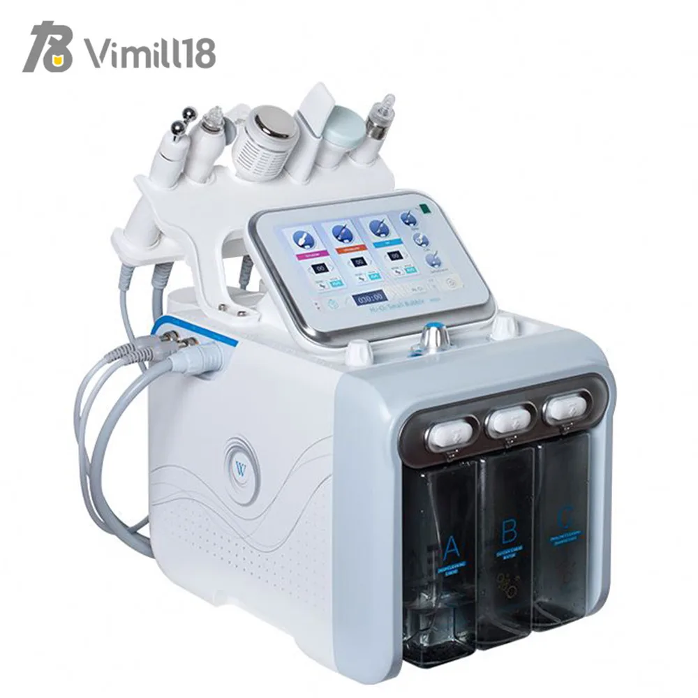 Top Hydrabeauty 2019 Multifunction Hydro Dermabrasion Facial /diamond Hydra Peel Ultrasound Machines