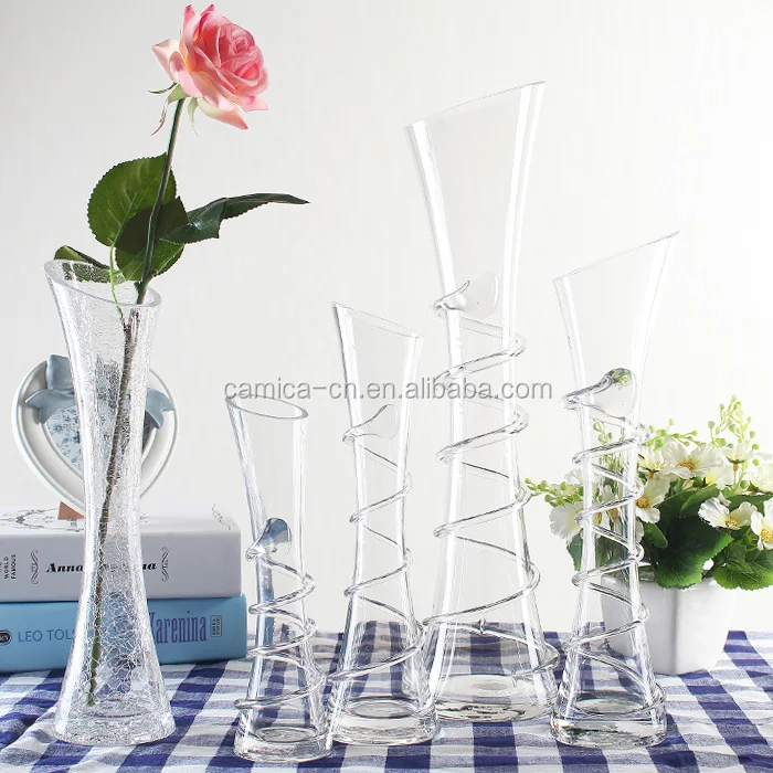 Clear Glass Vase