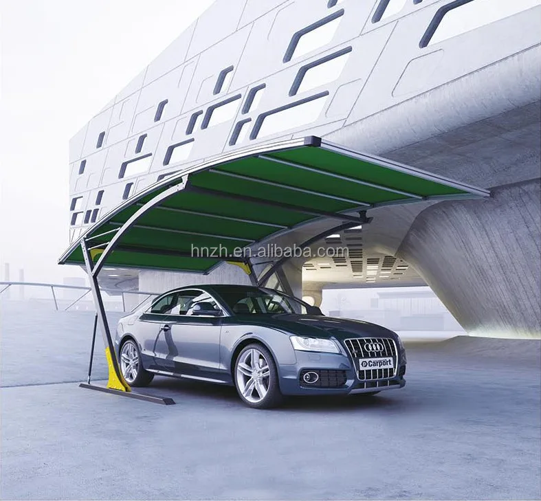 polycarbonate sheet PC roof Aluminum frame driveway gate canopy carport