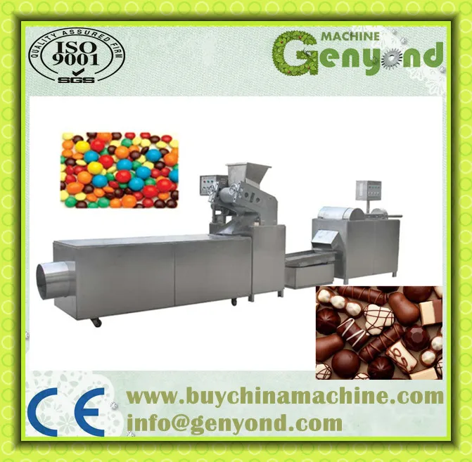 Automatic Chocolate Factory Machines bar ball bean molding depositing forming cooler equipment/Chocolate Production line