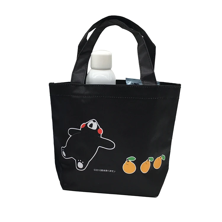 
New Japanese Polyester Cartoon Kumamon Kawaii Shopping Bag Women Single Shoulder Bags 