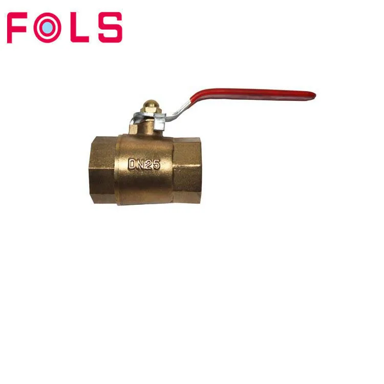 Высококачественный латунный шаровой кран с ручной резьбой длиной 2 дюйма