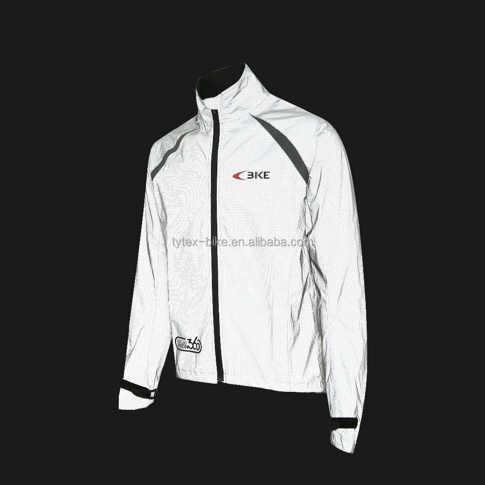Reflective waterproof NIGHT VISION 360 Cycling Jacket