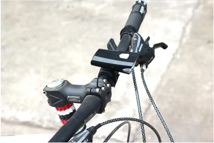 
USB charging LED Lighting headlights bike head light 