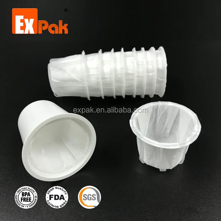 Empty kcup pod capsule filter