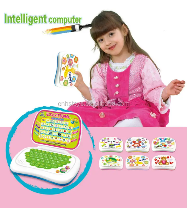 
Newest kid plastic children computer learning machine 