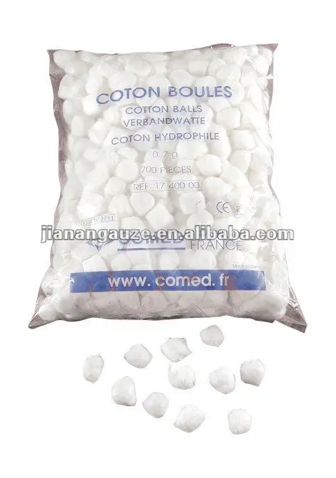 Absorbent 100%Cotton Ball 0.2g , 0.35g , 0.5g, and 1g , 2g and so on