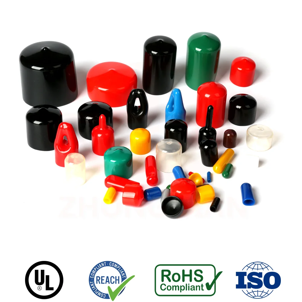 Free sample Soft pvc end cap rod pipe fitting