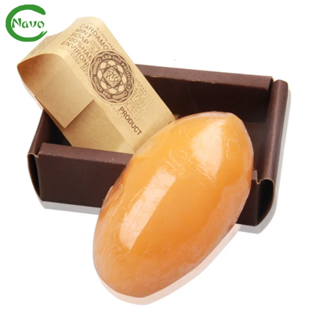 
private label Face Cleaning herbal natural papaya enzyme whitening soap 