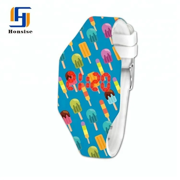 
Wholesale Silicone LED Children Wrist Kids Reminder Sport Watch For Kids 