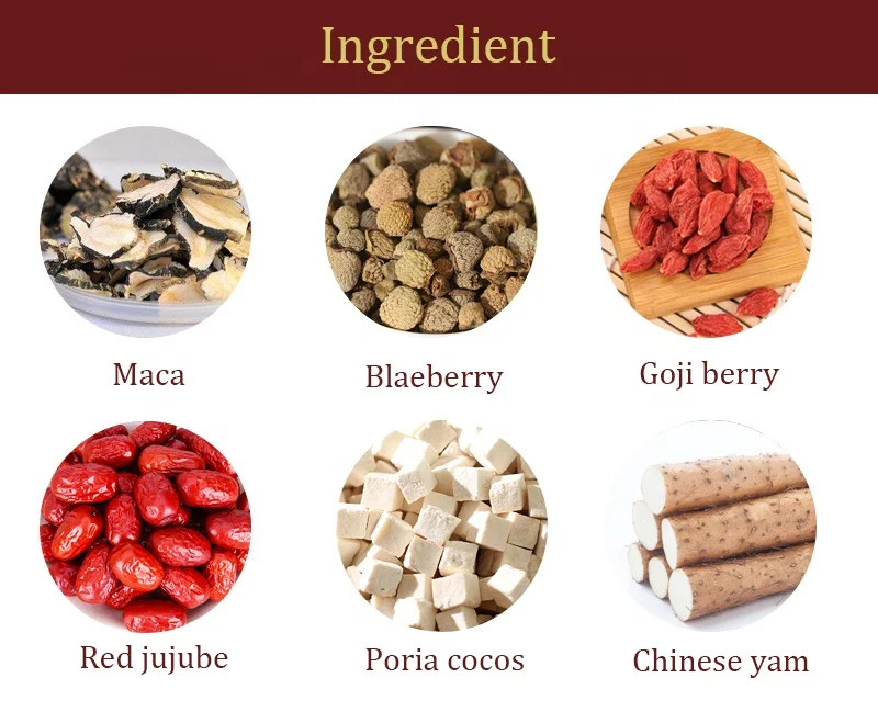 Chinese Improving Man Sexy Power Maca Raspberry Goji Tea For Man