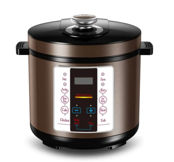 Лидер продаж, цифровая электрическая скороварка из нержавеющей стали, 5 л, 6 л