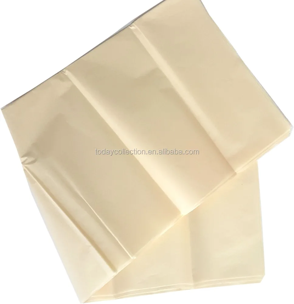 
cream color tissue paper 