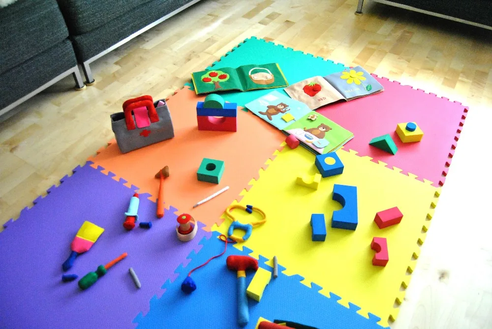 non-toxic EVA interlocking tile foam mats memory foam mat