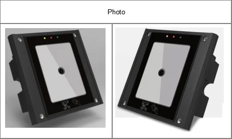 RFID Access control systems with QR code reader