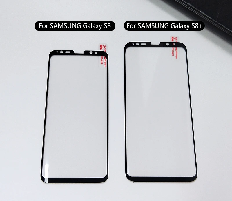S8 + смартфон пленка 3D изогнутое стекло для сотового телефона Полный экран протектор Samsung с розничной упаковкой