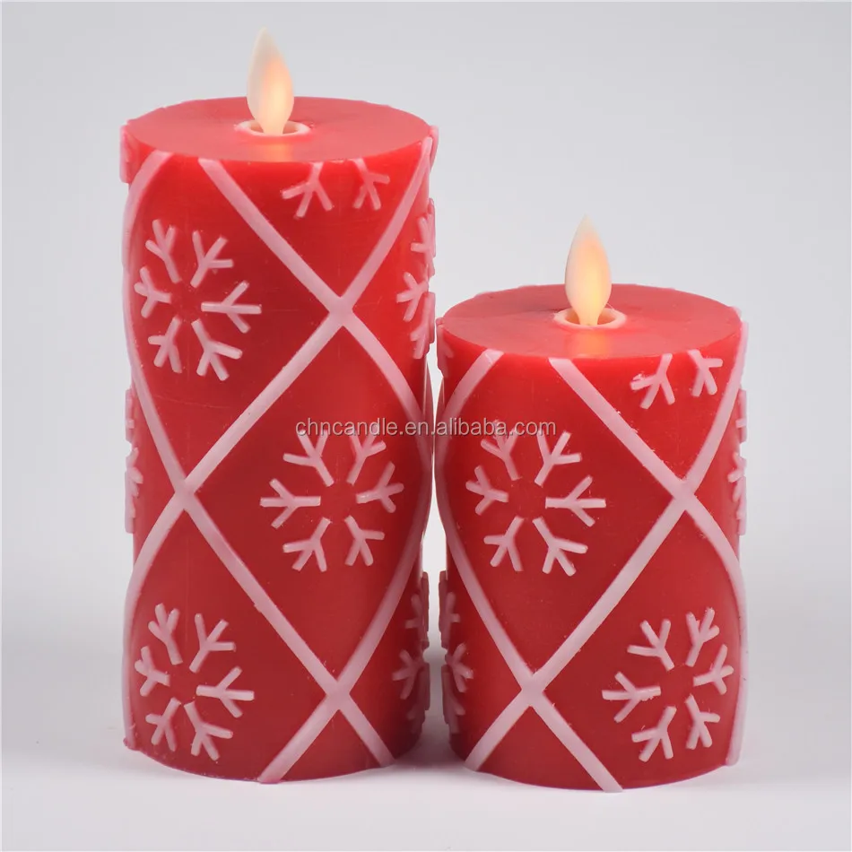 
The New Design ROSE Flower Moving Wick LED Candles 