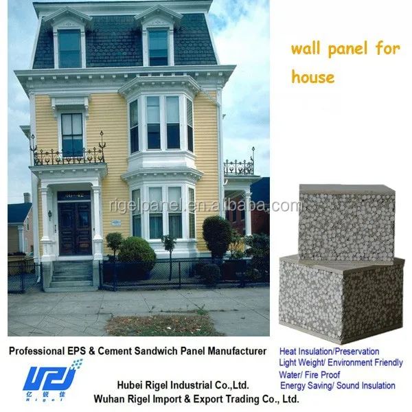 Sound Insulation Energy Saving Easily Cut Economical structural insulated panels sip for prefab house