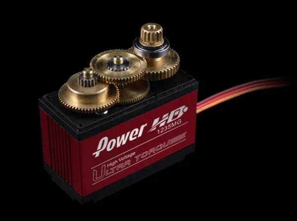 Power HD High Voltage Servo 1235MG 1:5 BAJA Car Use 0.18 sec 40kg Ultra Torque Digital Servo compatible with  4PX