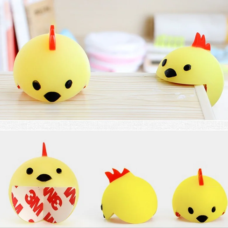 
Cute Cartoon Furniture Soft Silicone Corner Guards For Home 